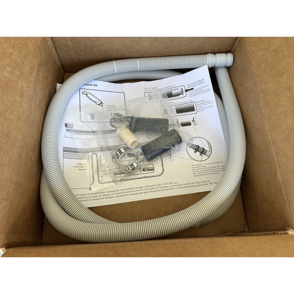 Bosch SGZ1010UC Dishwasher Drain Hose Extension Kit OEM New Open Box